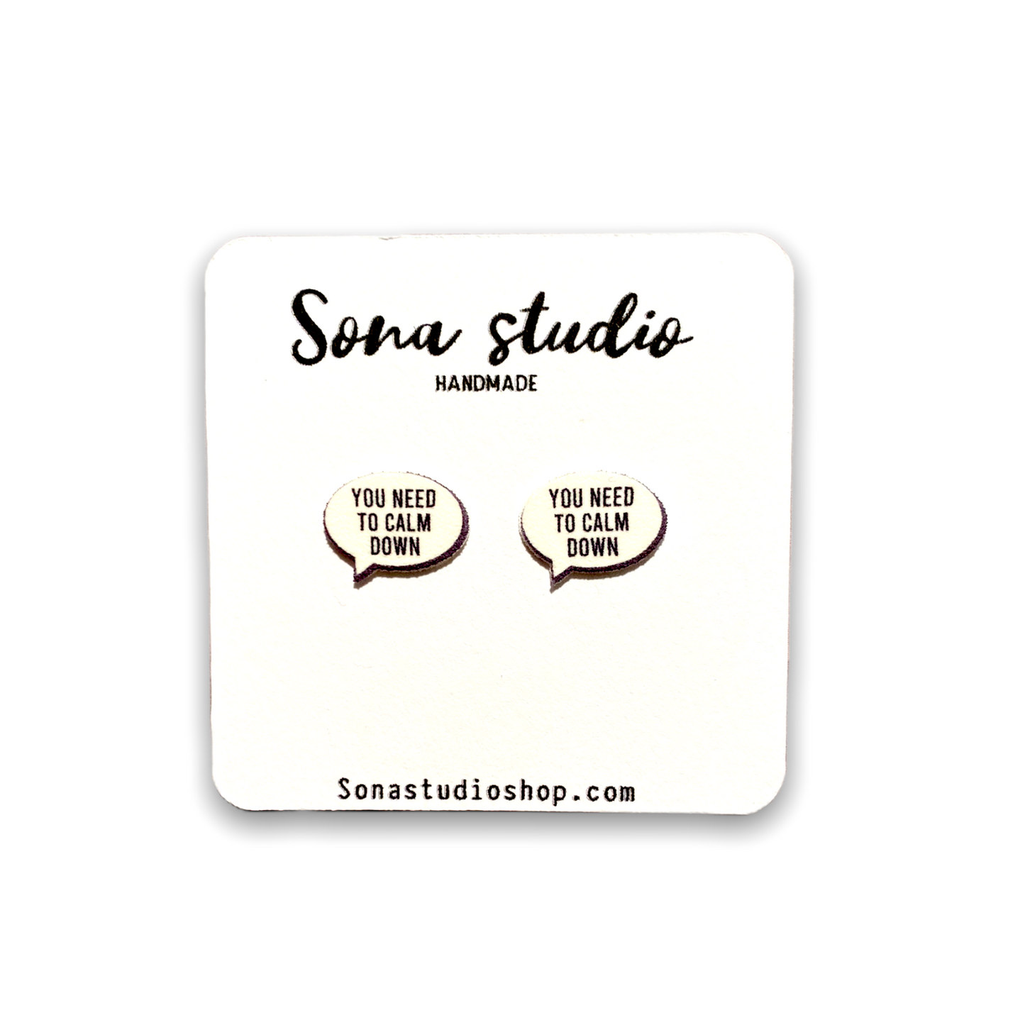 Calm Down Earrings