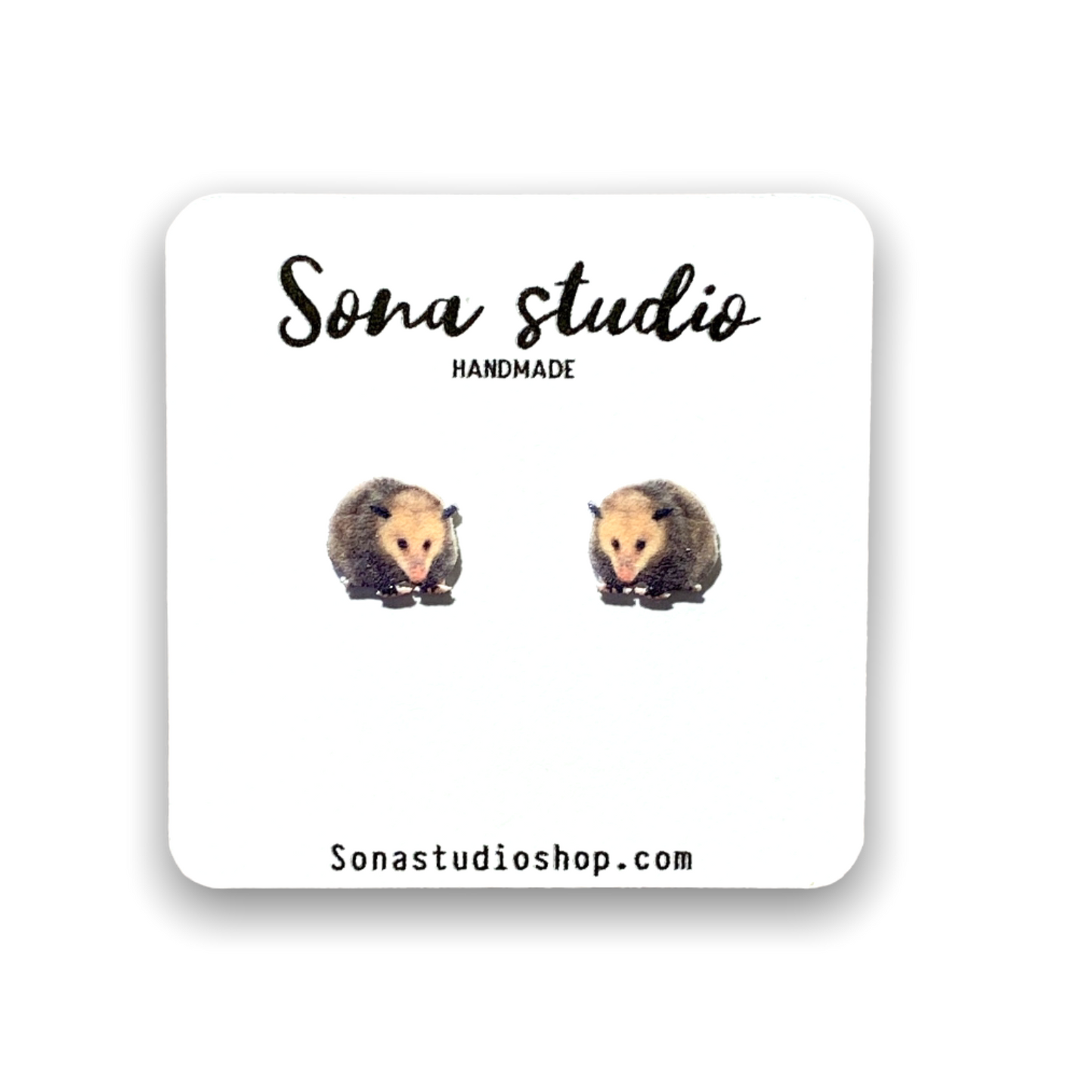 Possum Earrings