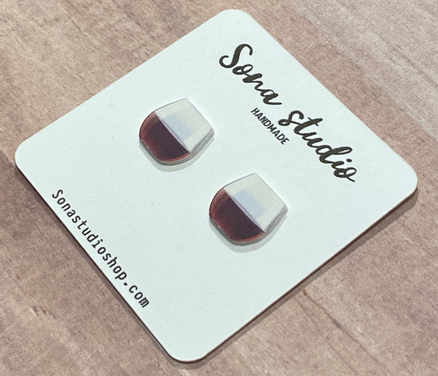 Red Wine Earrings