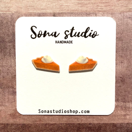 Pumpkin Pie Earrings
