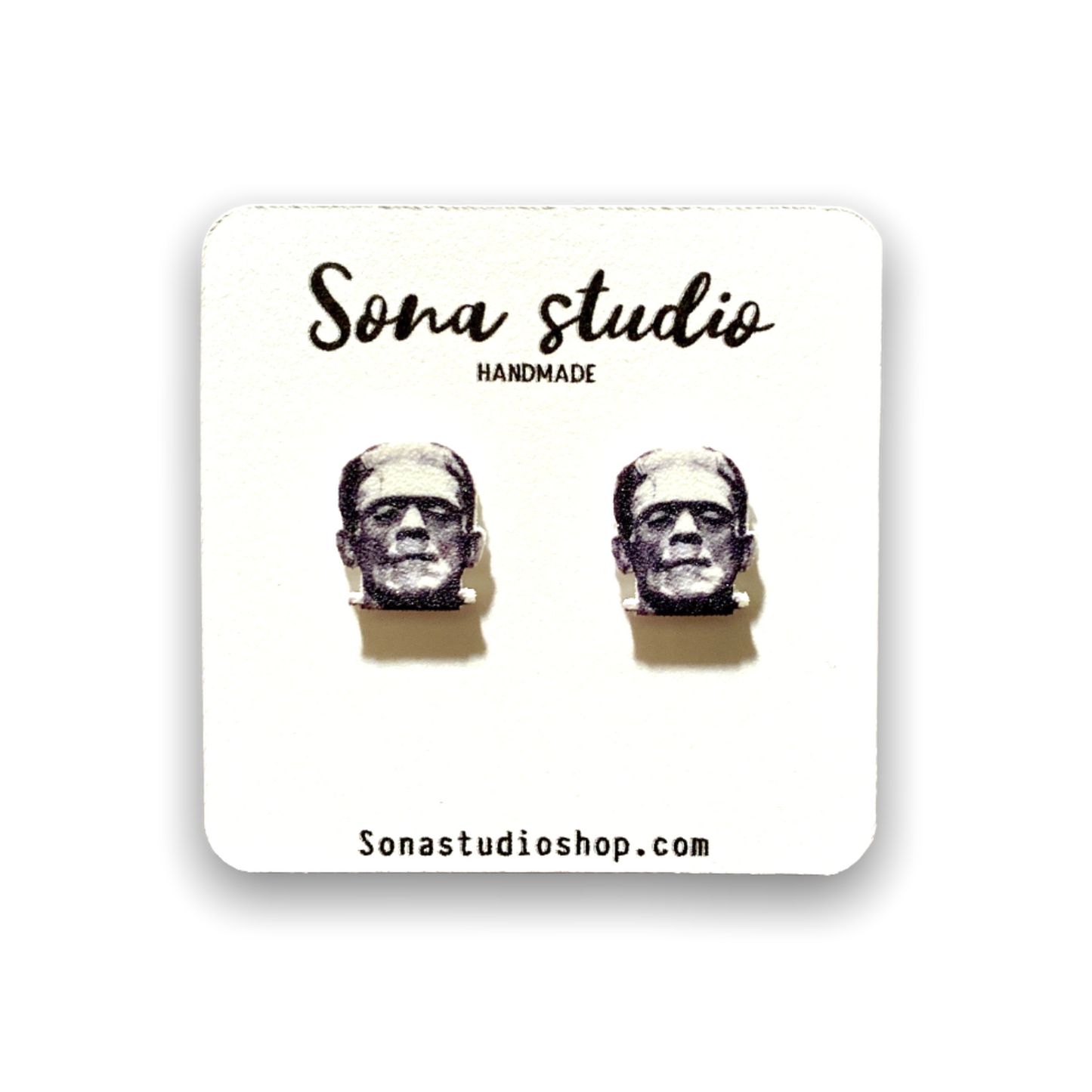 Frankenstein Monster Earrings