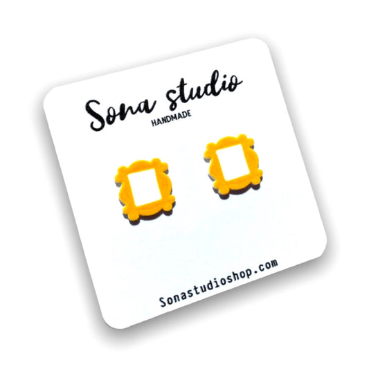 FRIENDS Frame Earrings
