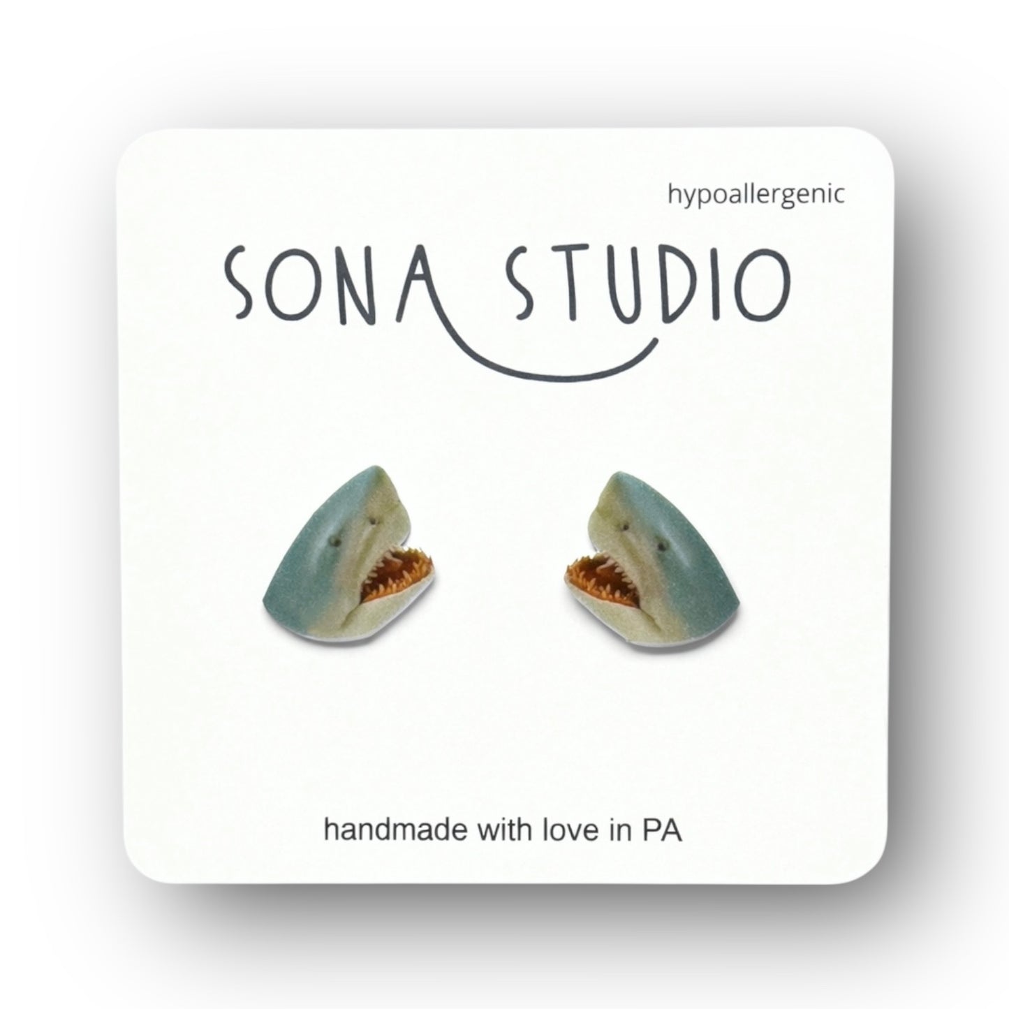 Shark Earrings