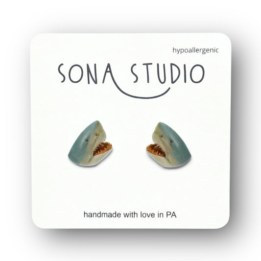 Shark Earrings