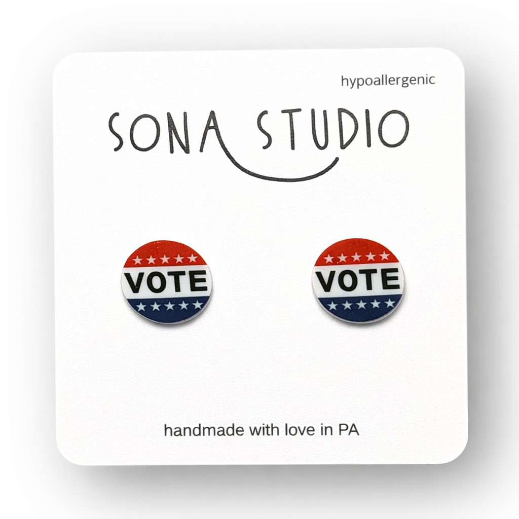 Vote Earrings