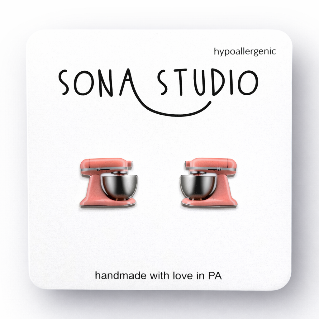 Kitchen Mixer Earrings