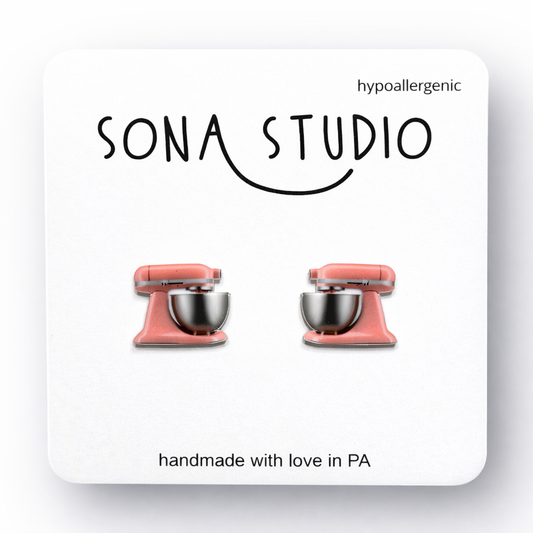 Kitchen Mixer Earrings