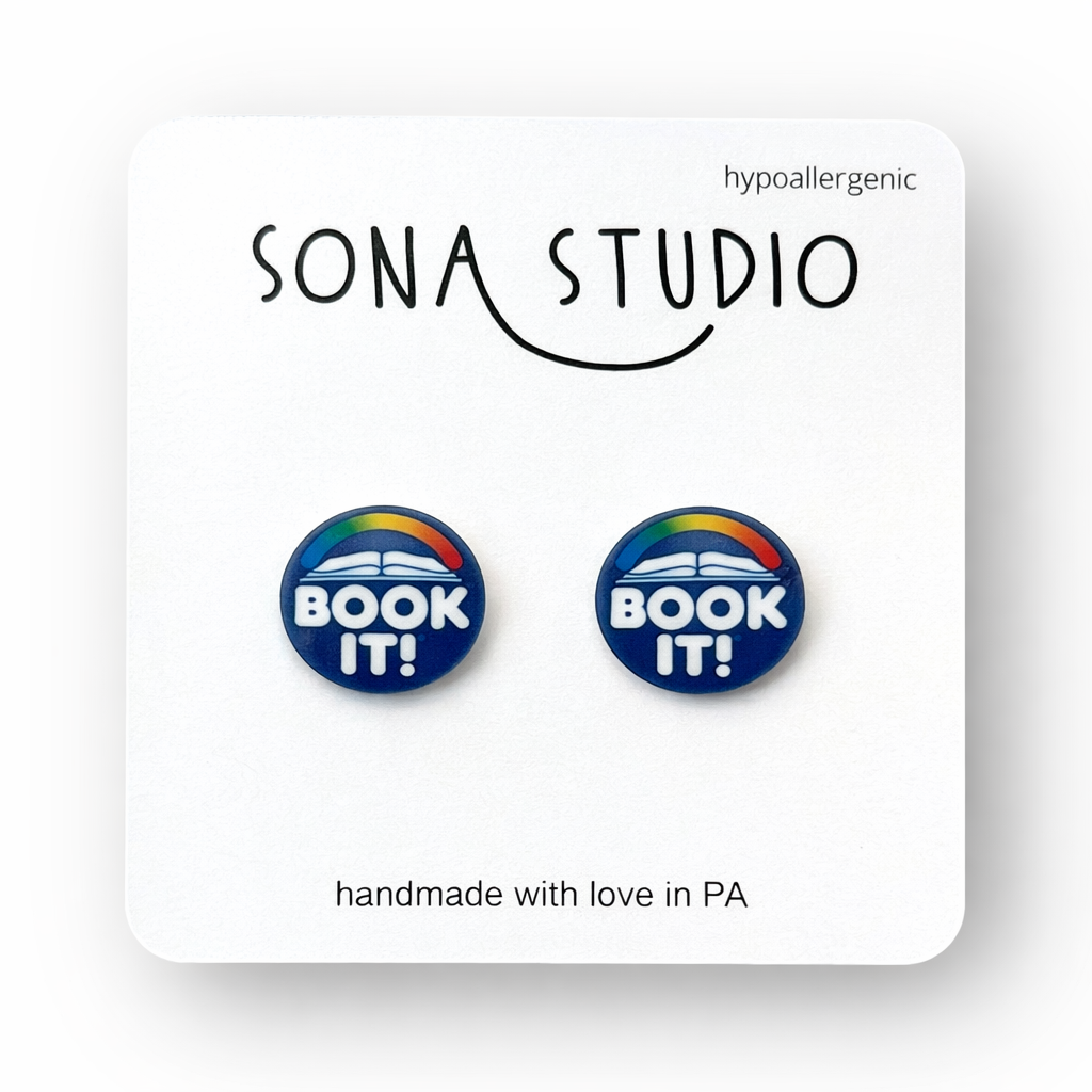 Book it Earrings