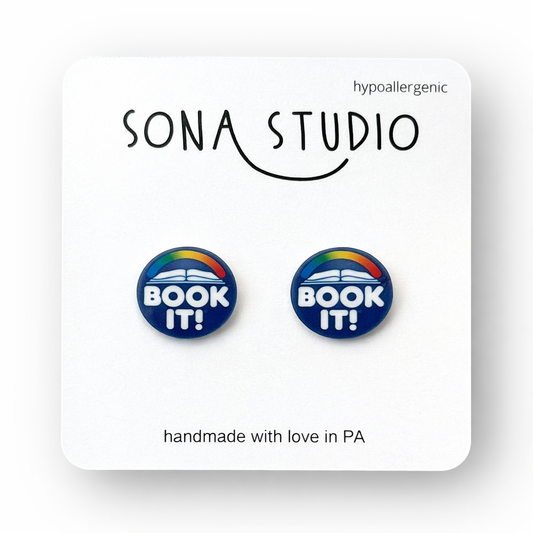 Book it Earrings
