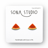 Watermelon Earrings