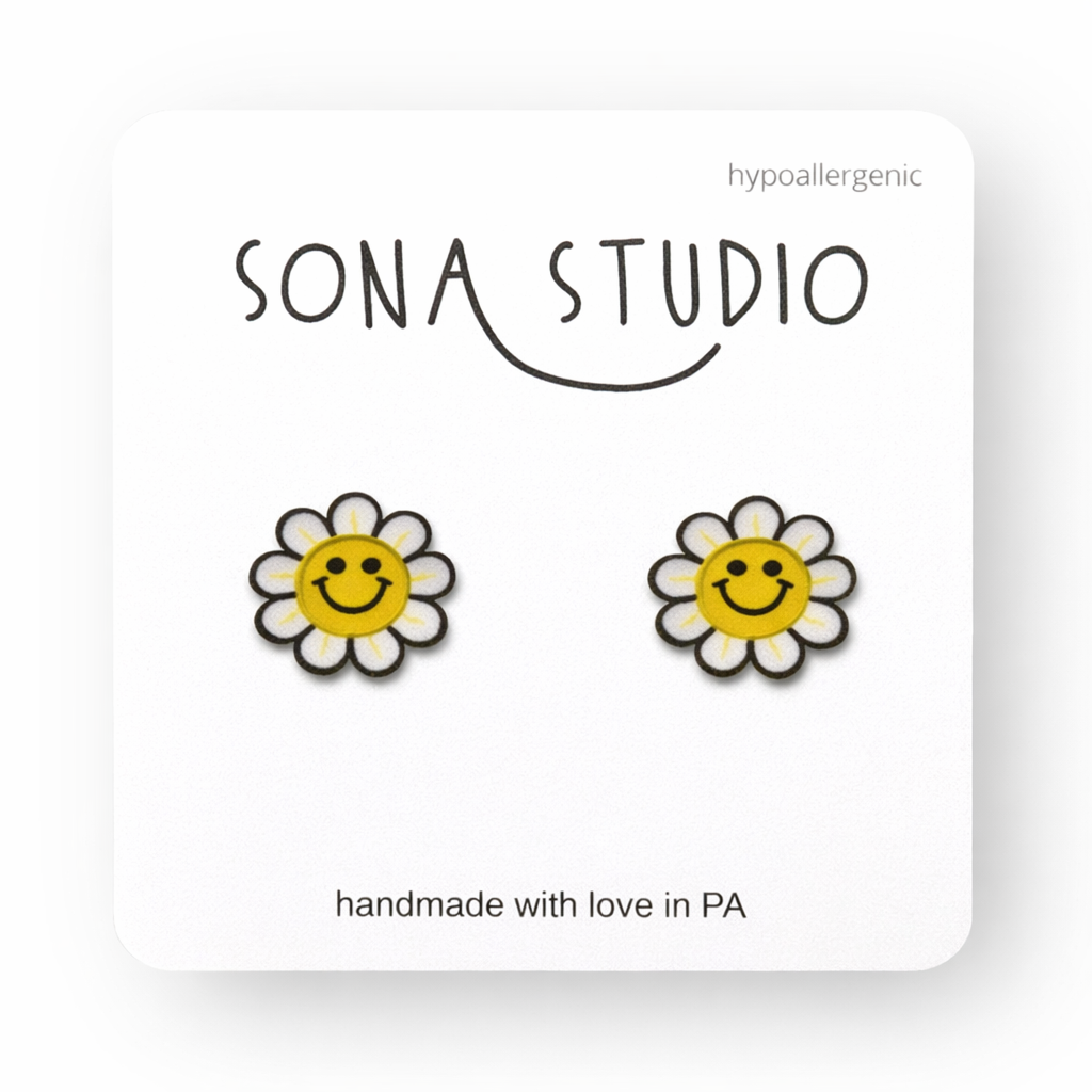 Vintage Daisy Earrings