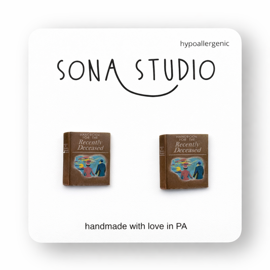 Handbook for the Recently Deceased Earrings