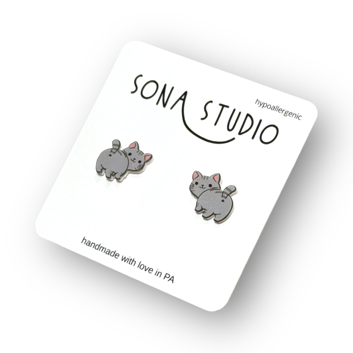 Proud Kitty Earrings