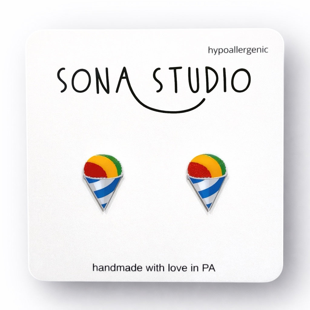 Snow Cone Earrings