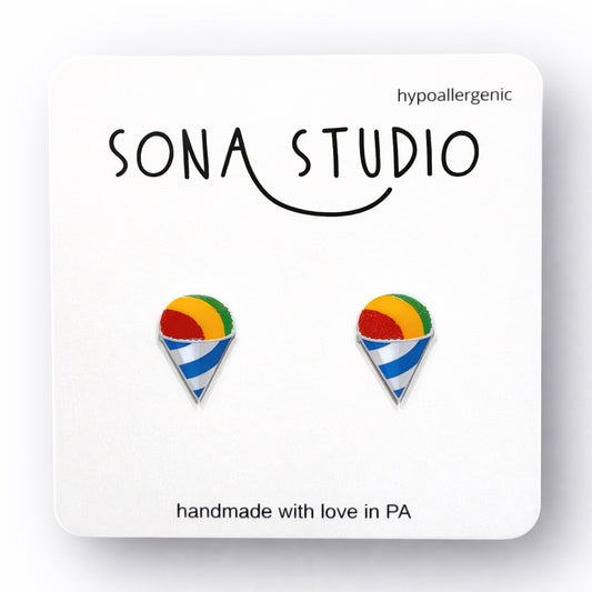 Snow Cone Earrings