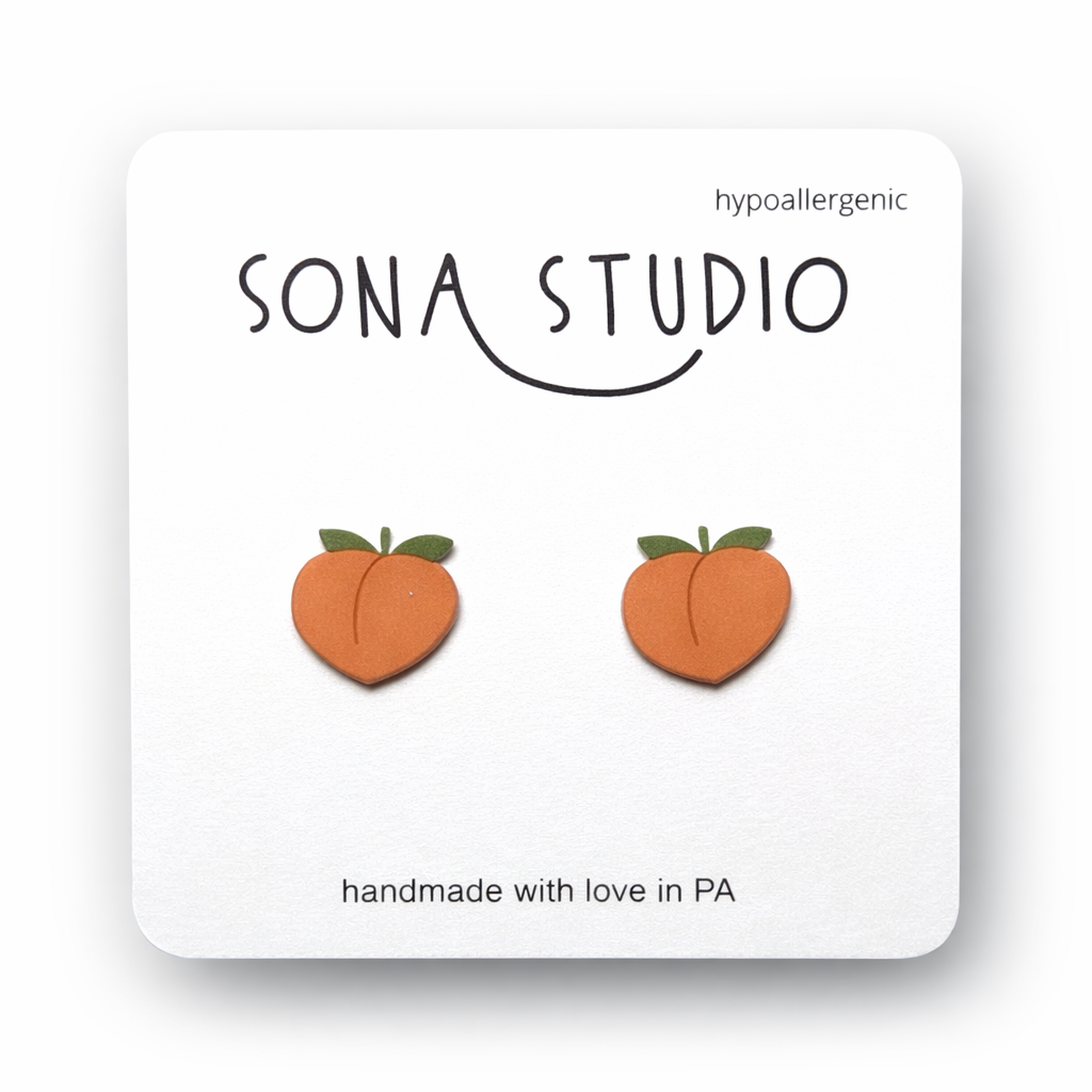 Just Peachy Earrings