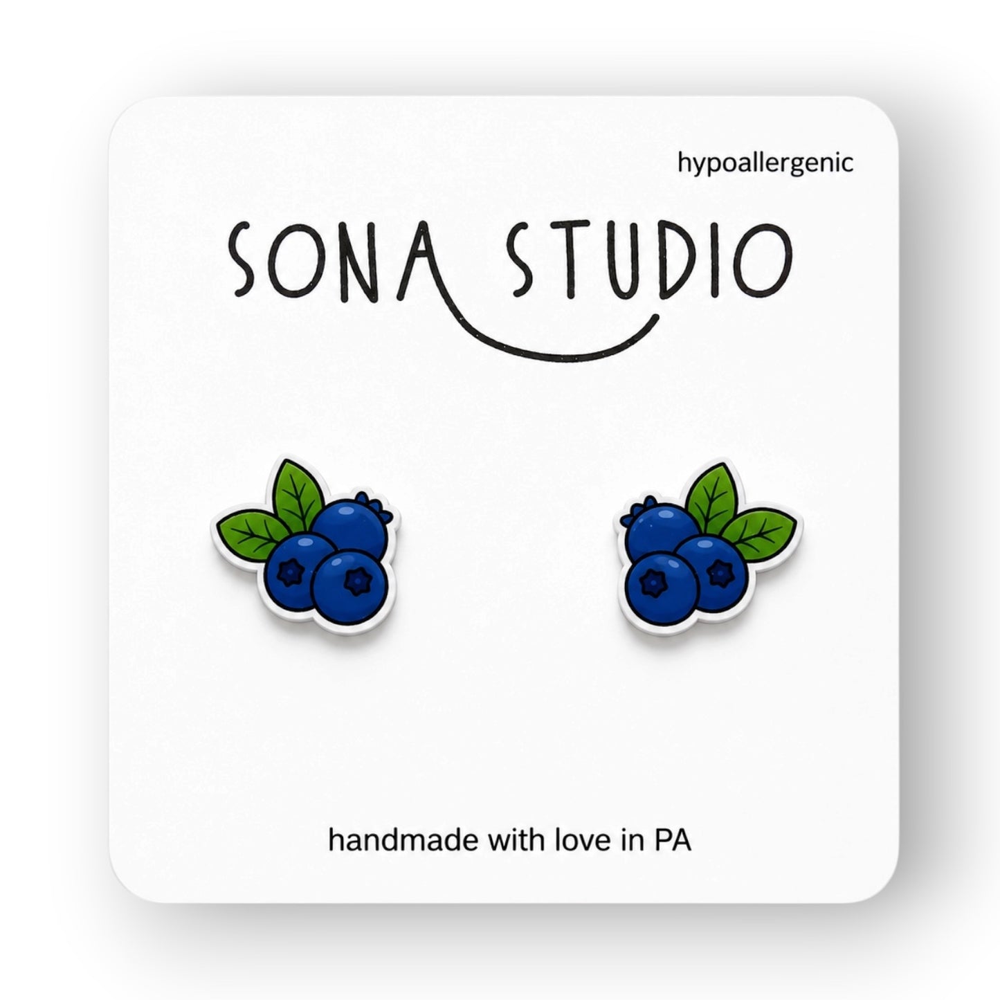 Blueberry Earrings