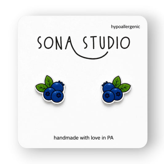 Blueberry Earrings