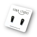 Coffin Earrings