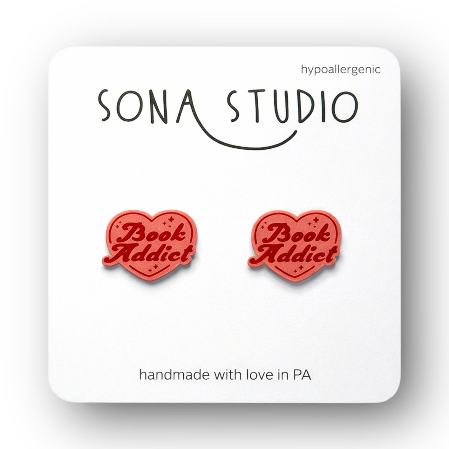 Book Addict Earrings