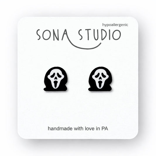 Ghostface Earrings