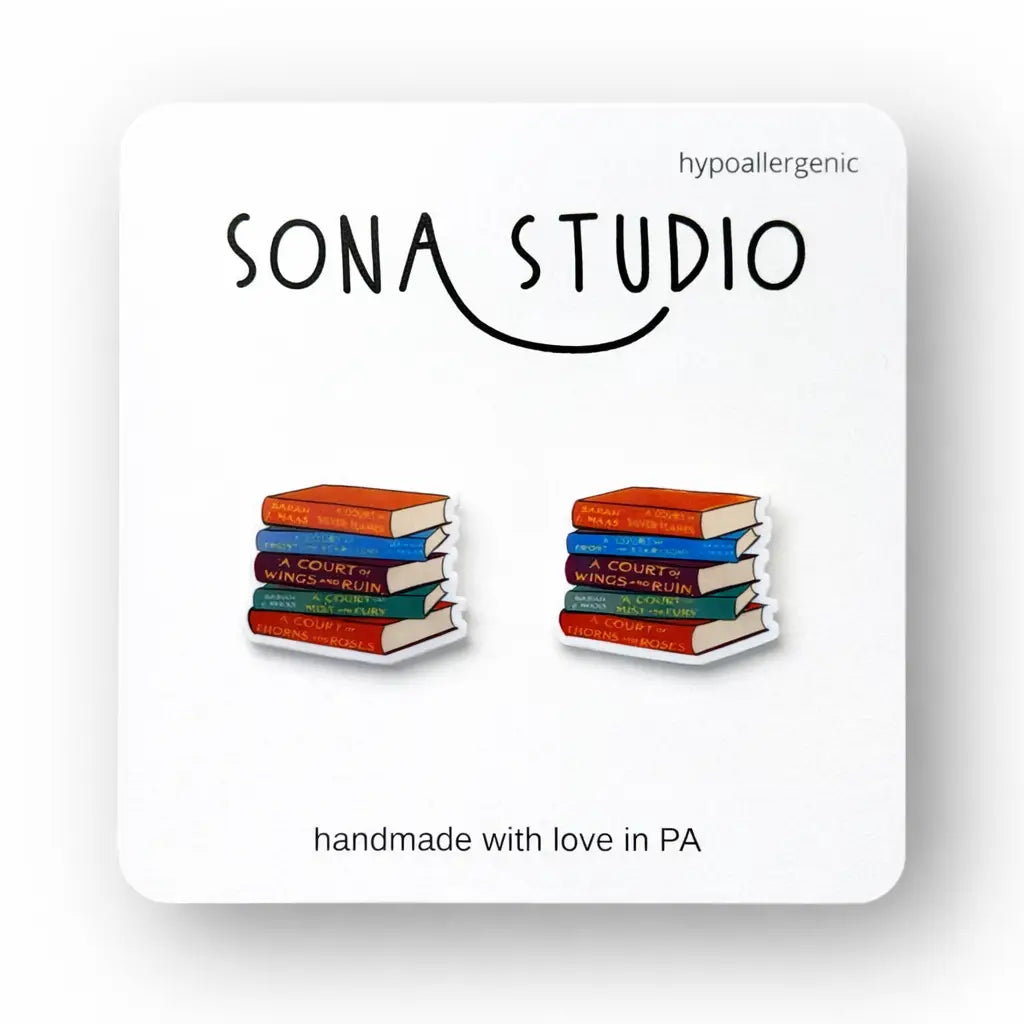 A Court of Books Earrings