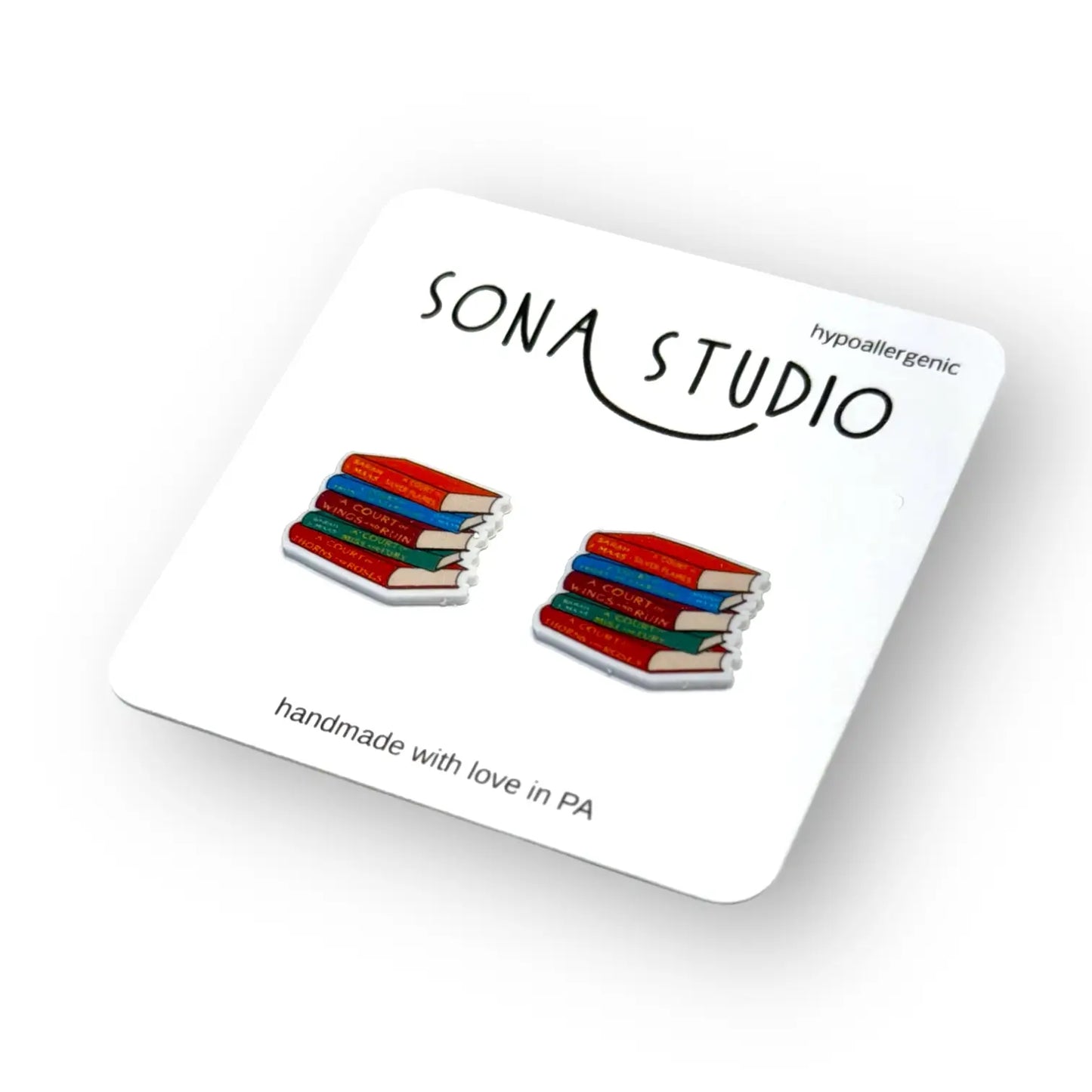 A Court of Books Earrings