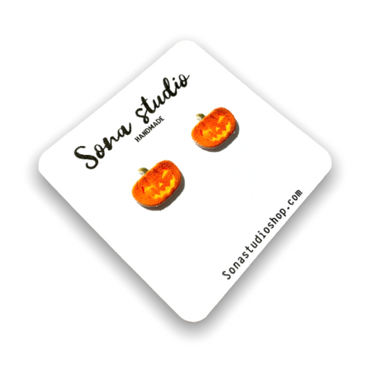 Jack O Lantern Earrings