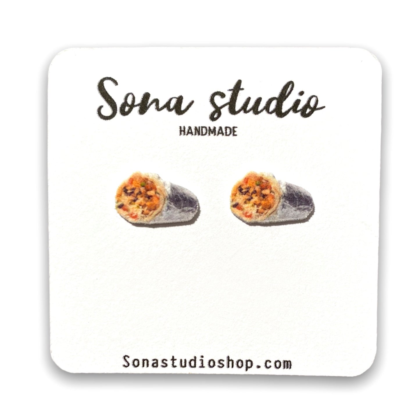 Burrito Earrings
