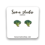 Broccoli Earrings
