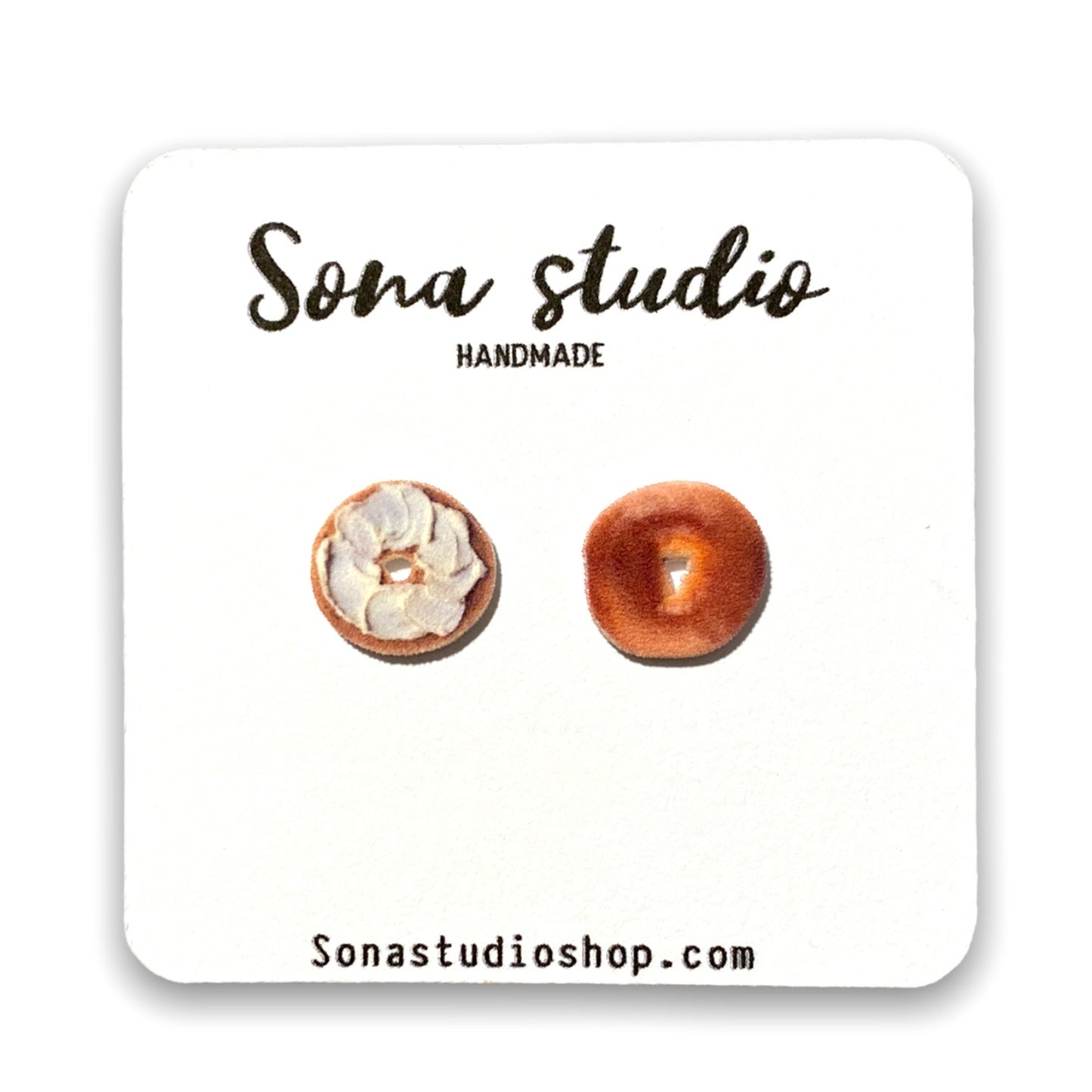 Bagel Earrings