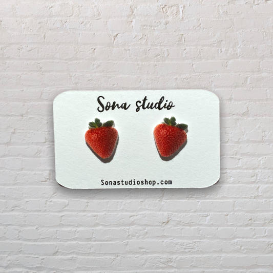 Strawberry Earrings