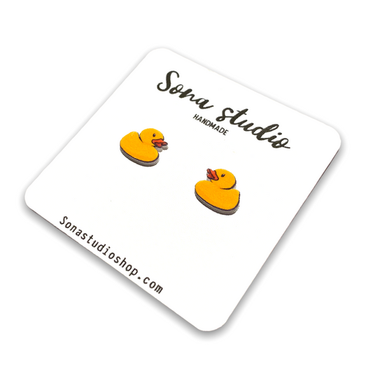 Rubber Ducky Earrings