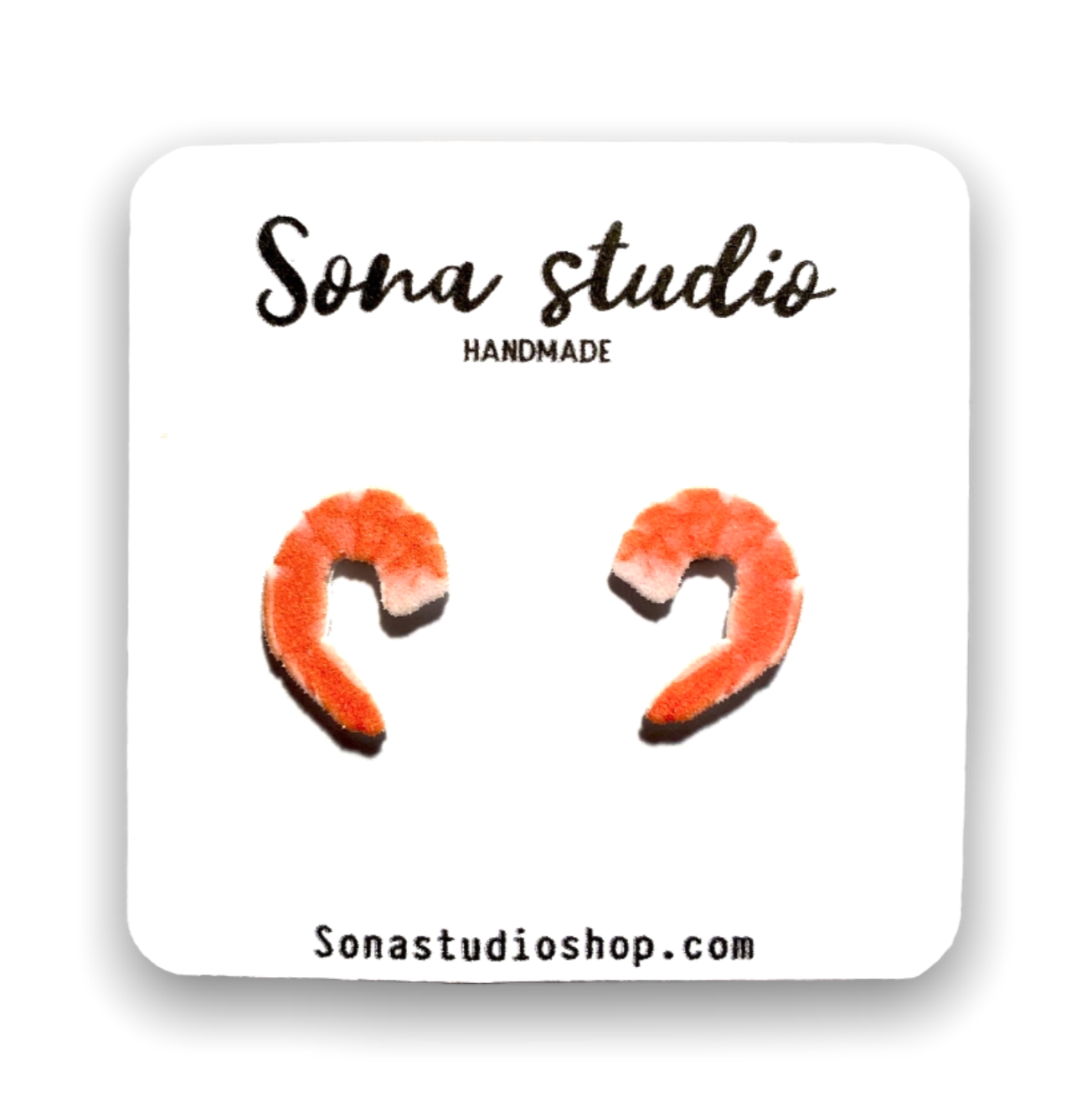 Shrimp Earrings