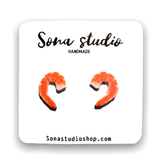 Shrimp Earrings