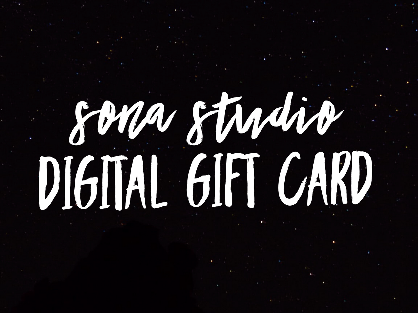 Digital Gift Card