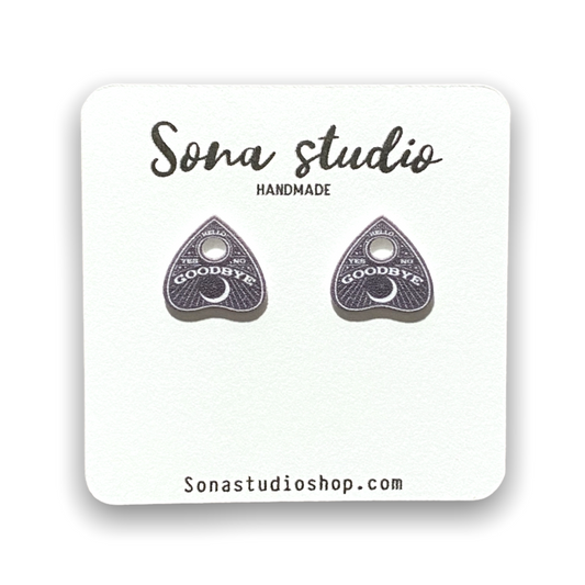 Ouija Board Planchette Earrings