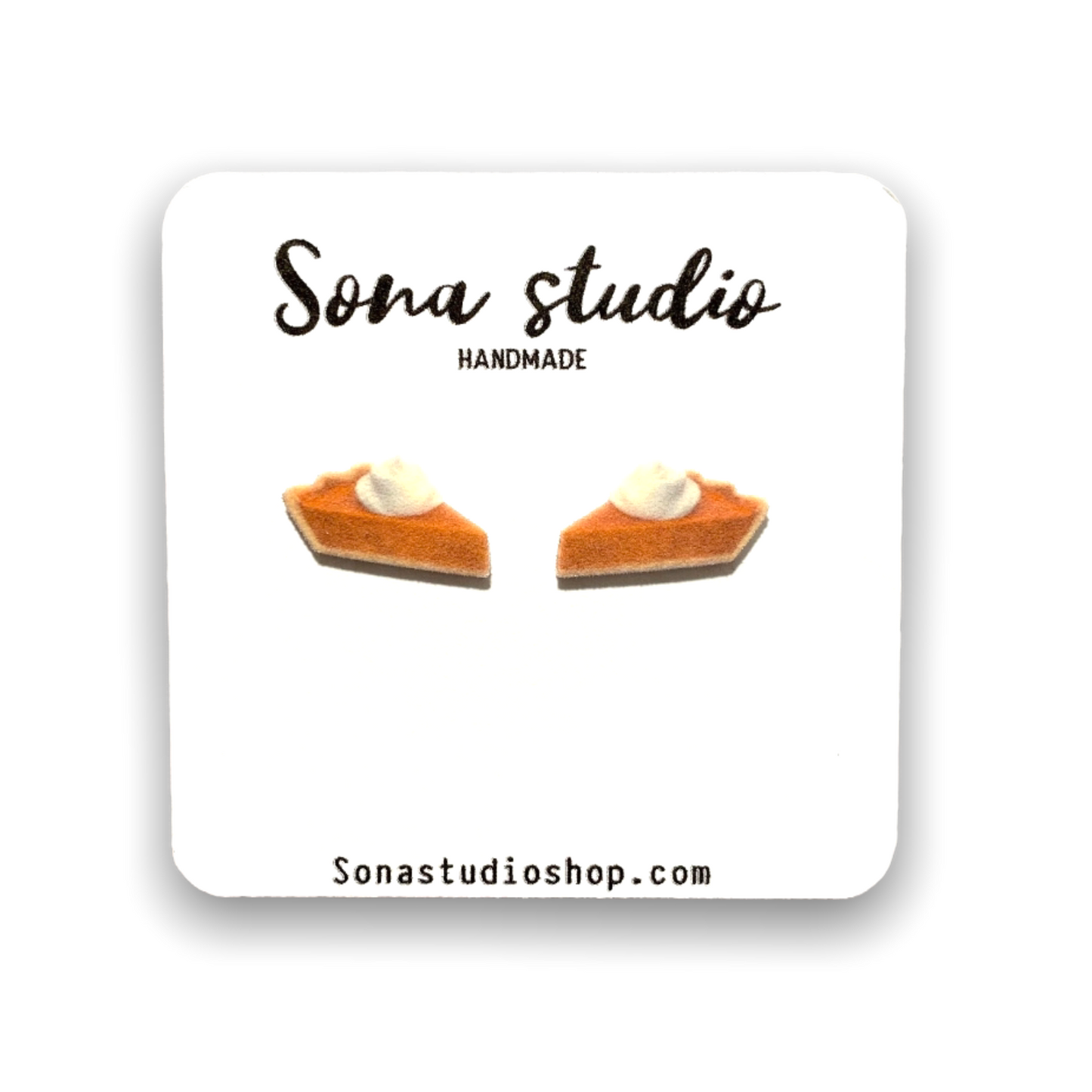 Pumpkin Pie Earrings