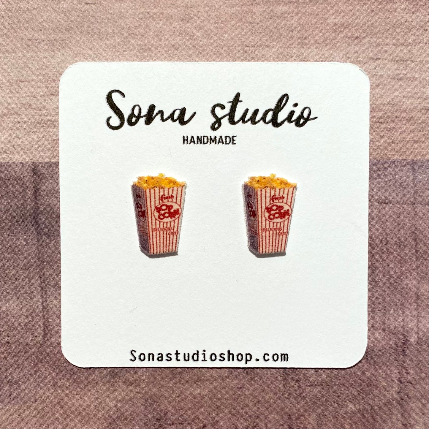 Popcorn Earrings