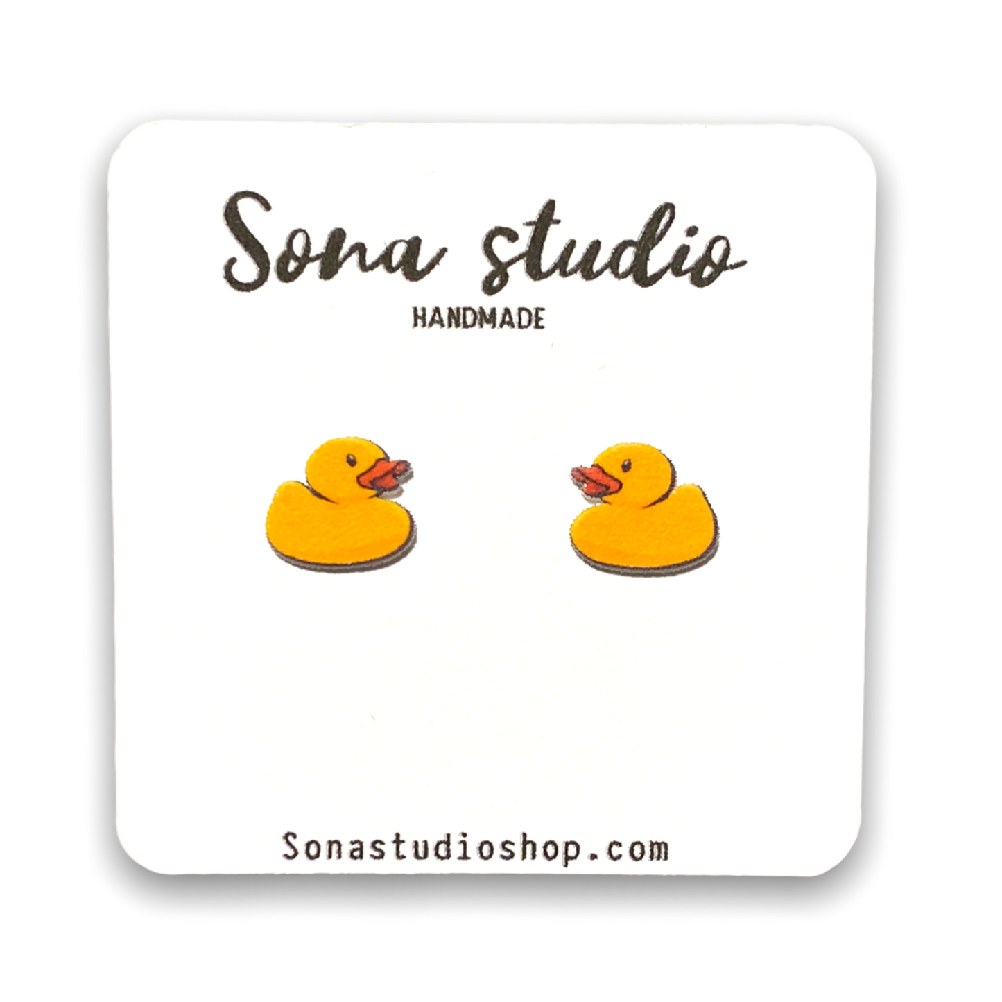Rubber Ducky Earrings
