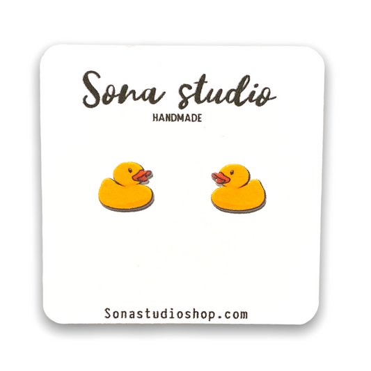 Rubber Ducky Earrings