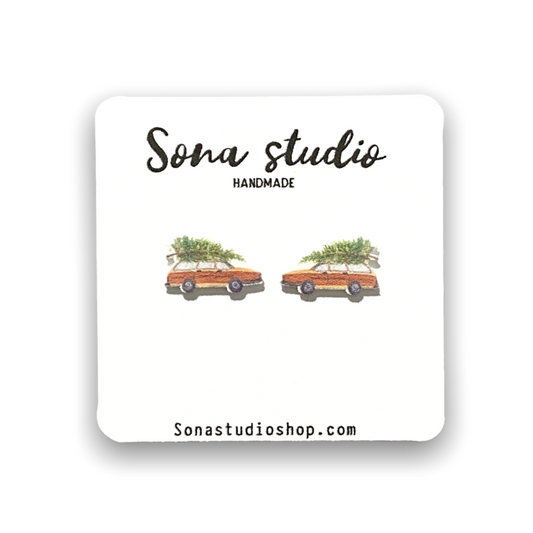 Station Wagon Earrings