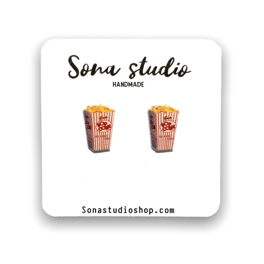 Popcorn Earrings