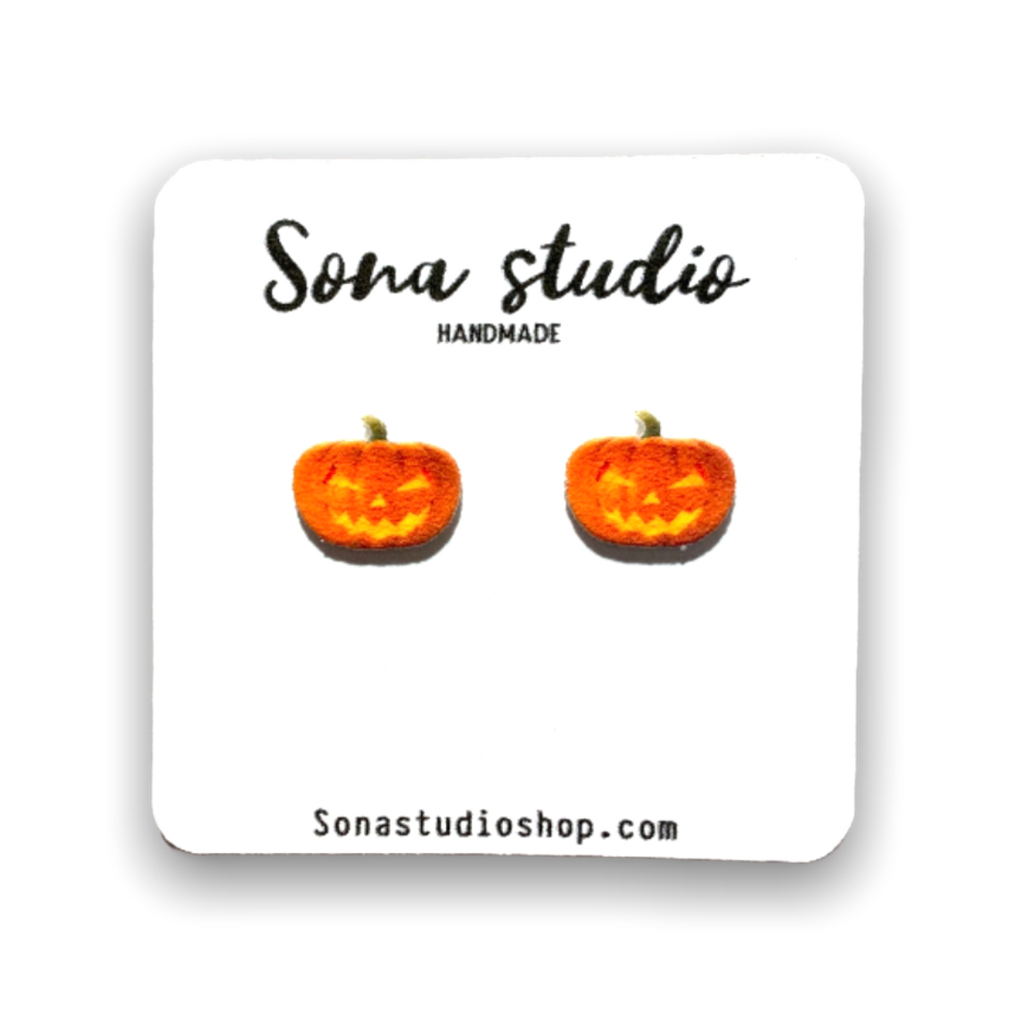 Jack O Lantern Earrings