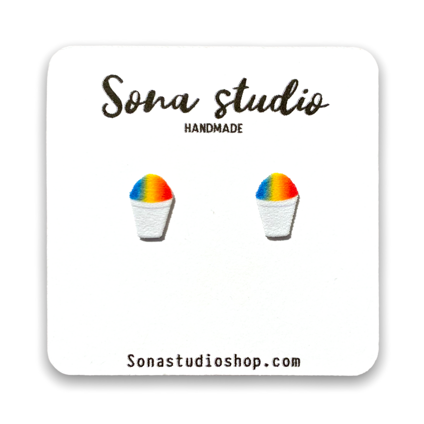 Snow Cone Earrings