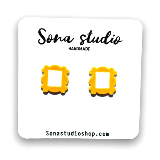 FRIENDS Frame Earrings